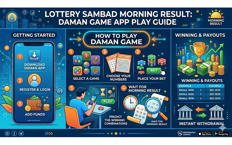 lottery sambad morning result_ at Daman Game App body image